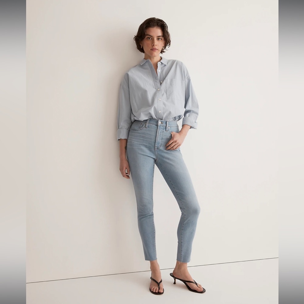 Madewell Medium/Light Wash Skinny Vintage Jeans Size 10